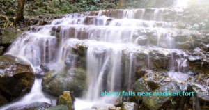 abbey falls near madikeri fort