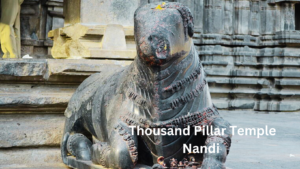 Thousand Pillar Temple Nandi